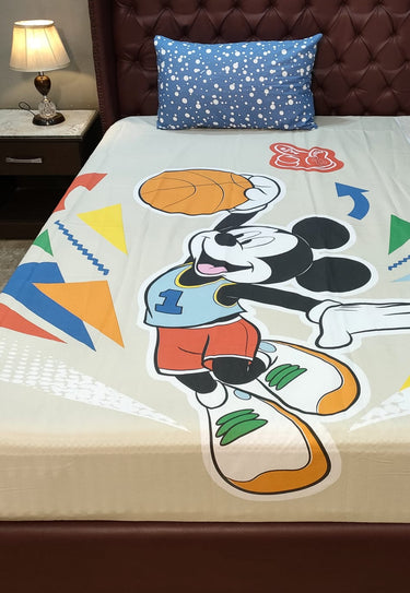 Mickey Mouse Kids Bedsheet